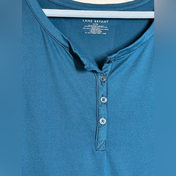 LANE BRYANT Women's Plus Size 3/4" Sleeve Swing
Top Size 26/28 - Picture 2 of 5